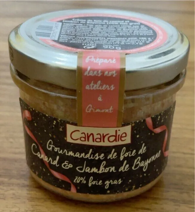 Gourmandise de foie Canard & Jambon de Bayonne