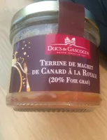 Terrine de magret de canard a la royale