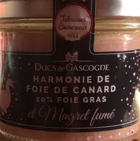 Harmonie de foie de canard 20%foie de canard
