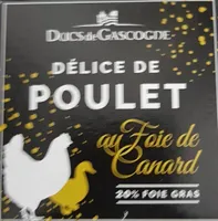 Délice de poulet au foie gras de canard