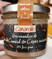 Gourmandise de foie de canard et cèpes