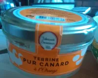 Terrine pur canard à l'orange