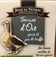 Terrine d’oie poire et jus de truffe