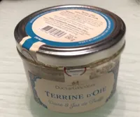 Terrine d’oie poire et jus de truffe