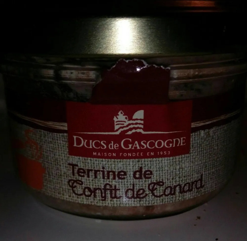 Terrine de confit de canard
