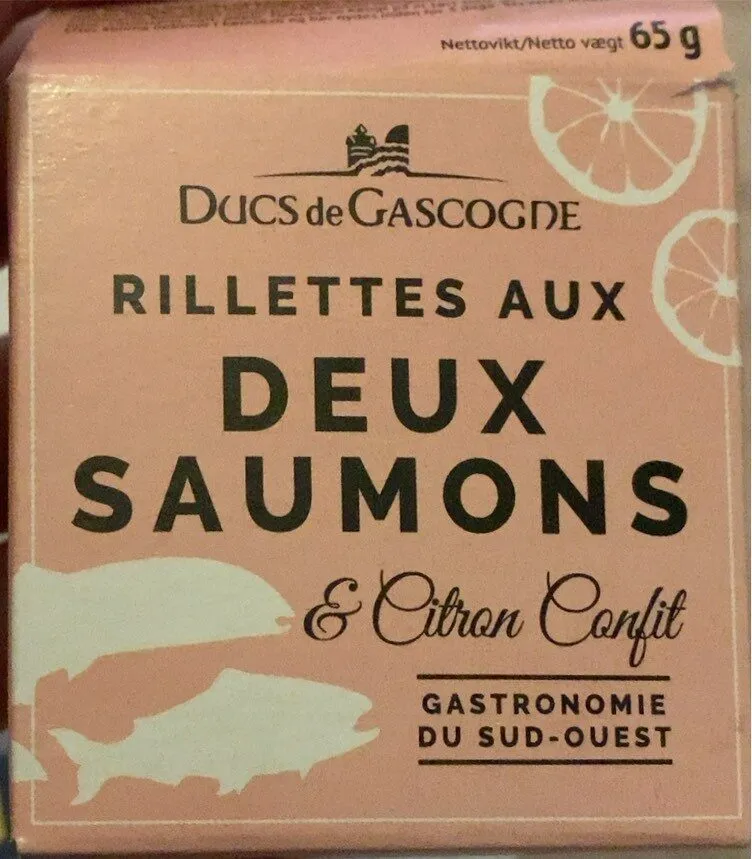 Rillettes aux deux saumons
