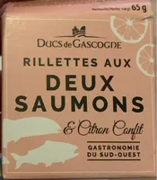 Rillettes aux deux saumons