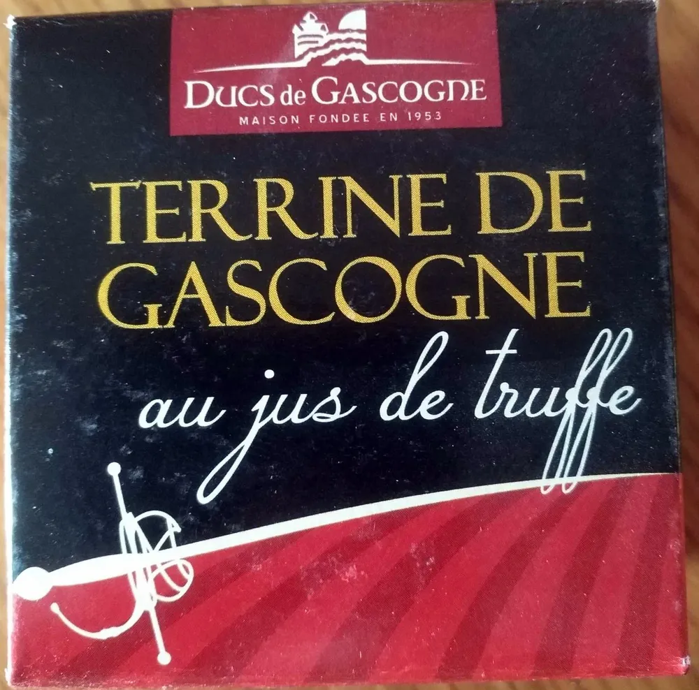 Terrine de Gascogne au jus de truffe