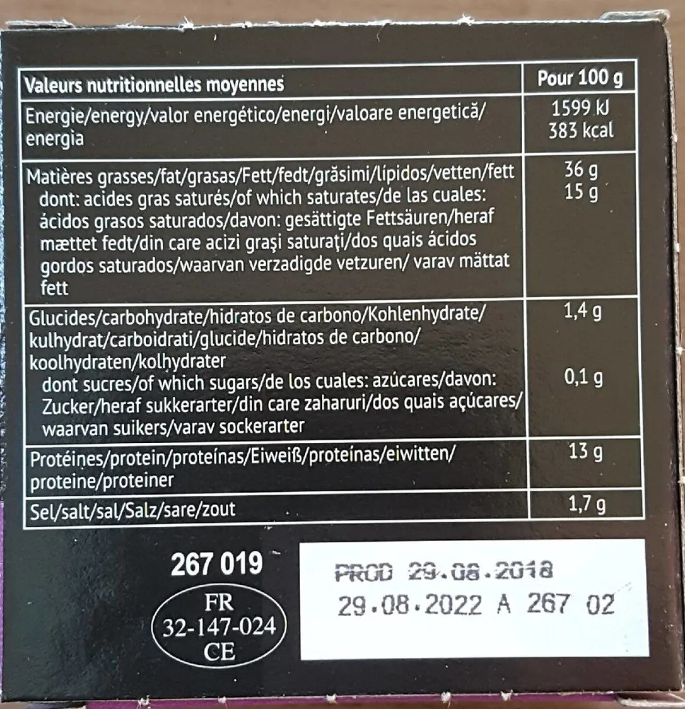 Terrine de gascogne aux pruneaux