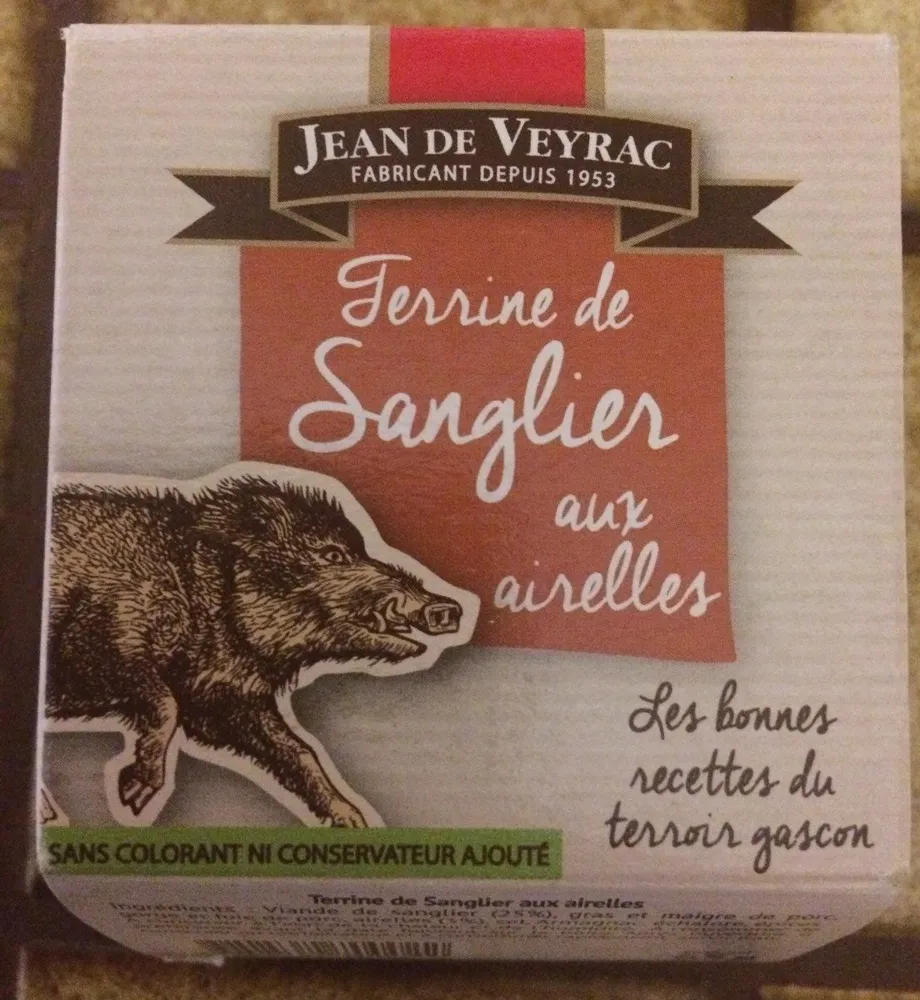terrine de sanglier aux airelles