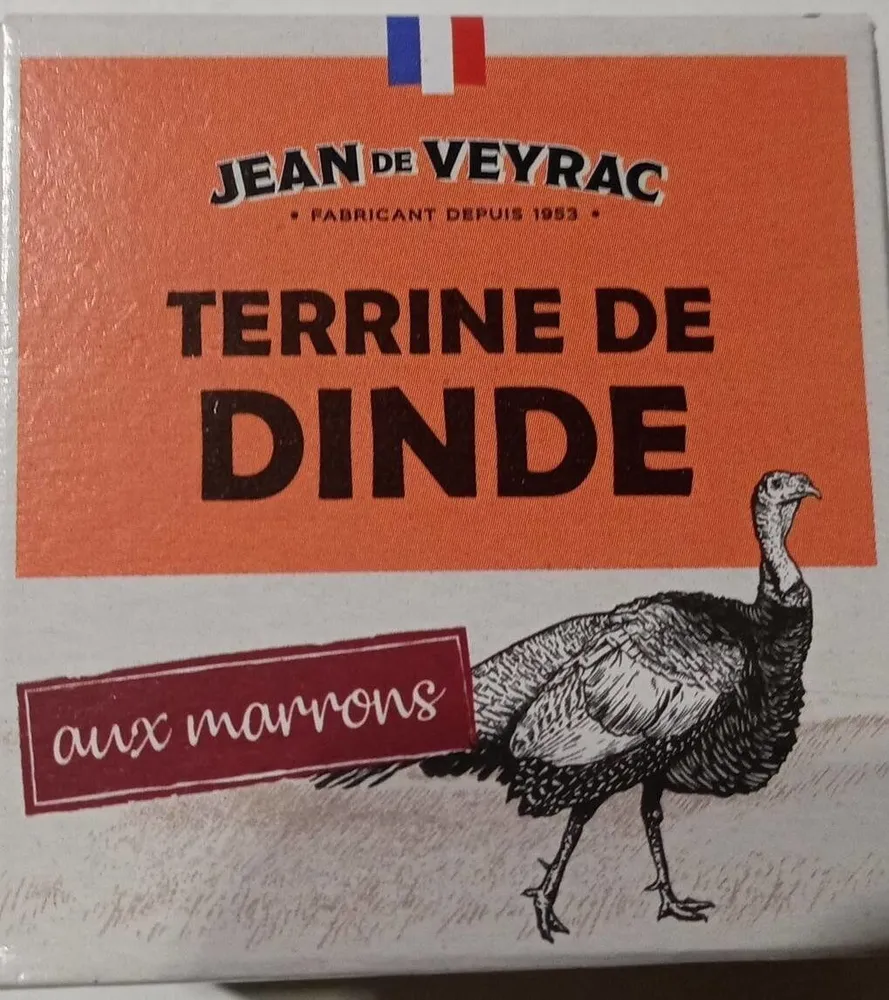 Terrine de dinde au marron
