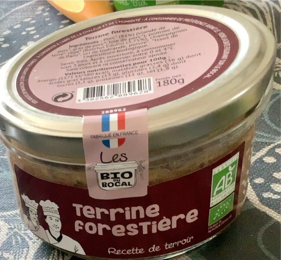 Terrine forestière