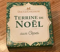 Terrine de Noël aux cèpes