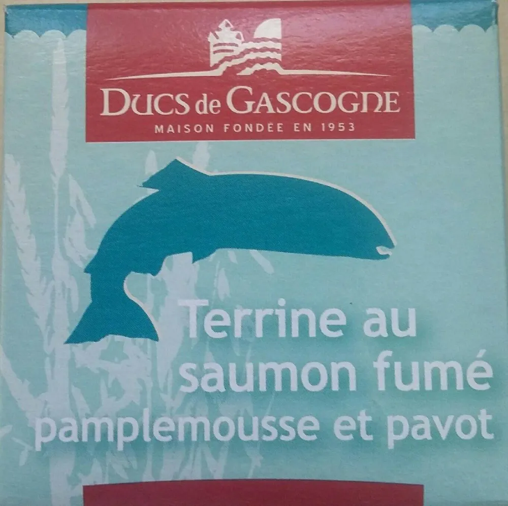 Terrine au saumon fumé pamplemousse et pavot
