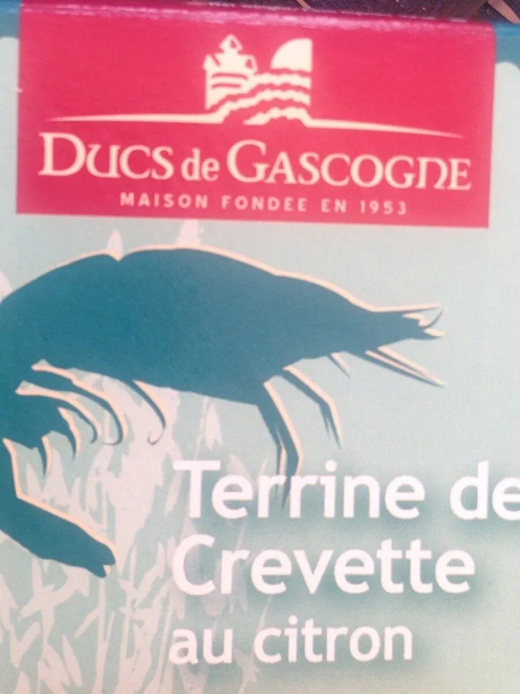 Terrine de crevette au citron