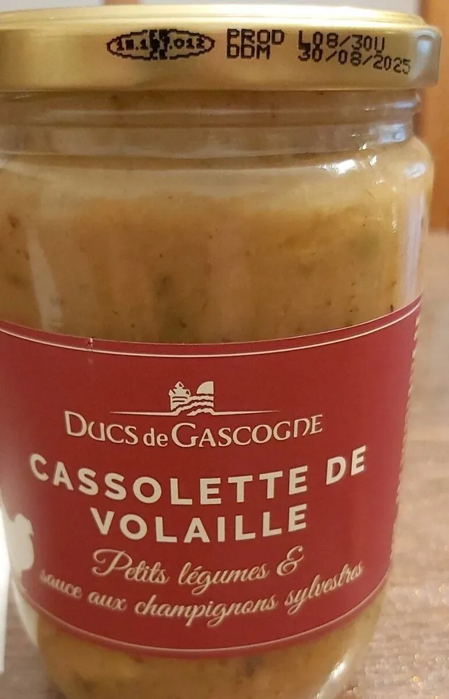 Cassolette de volaille