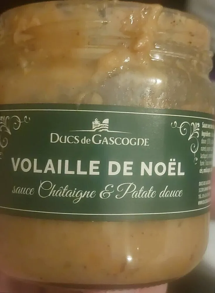 Volaille de Noël sauce châtaigne &patates douces