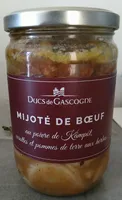 Mijoté de bœuf au poivre de kâmpôt, carottes et pommes de terre au herbes