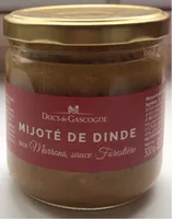 Mijoté de dinde aux marrons, sauce forestière