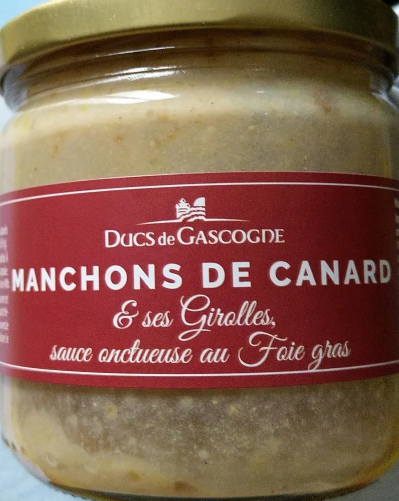 Manchons de canard et ses girolles