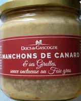 Manchons de canard et ses girolles