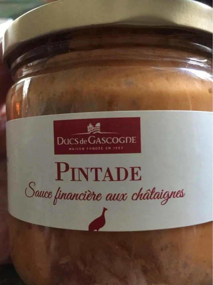 Pintade sauce financiére aux chataignes