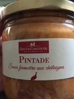 Pintade sauce financiére aux chataignes