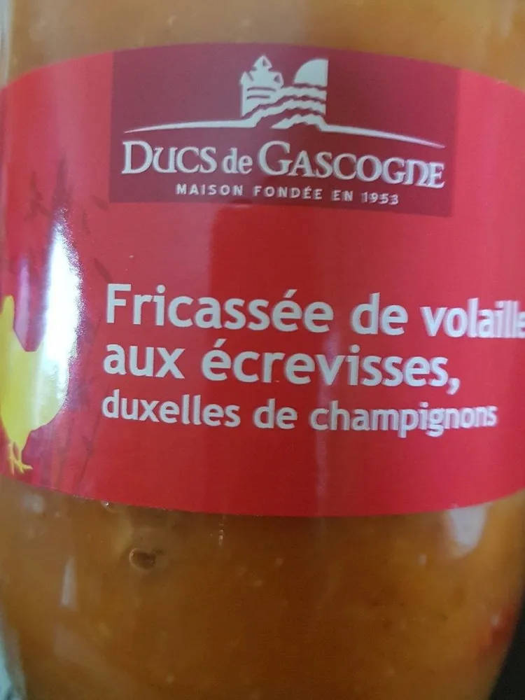 Fricassée de volaille aux écrevisses