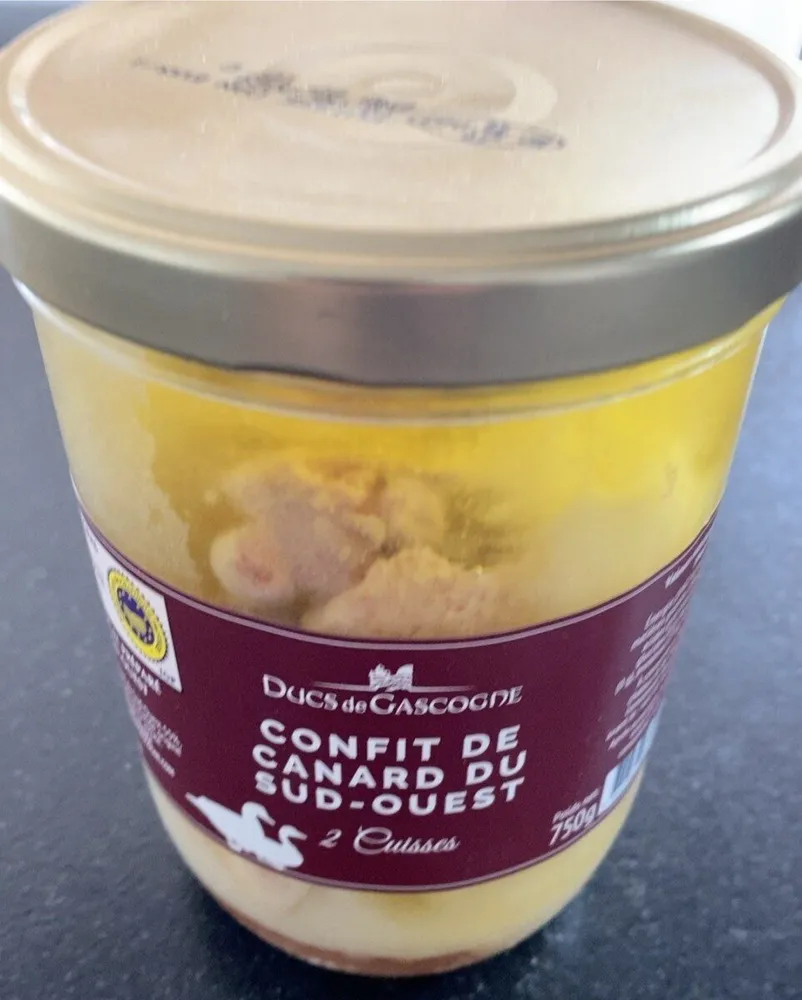 Confit de canard du sud-ouest