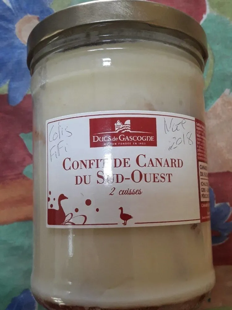 Confit de canard du sud ouest