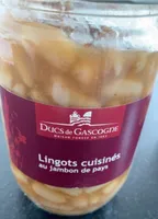 Lingots cuisinés au jambon de pays