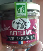 Betterave tartinable