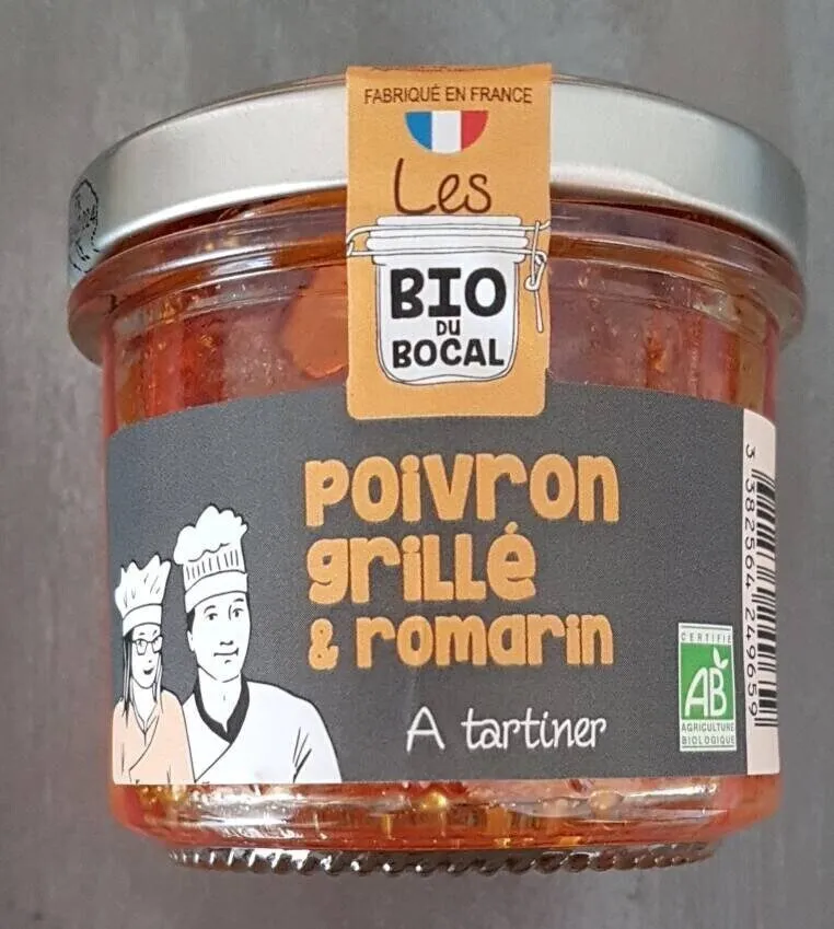 Poivron grillé et romarin