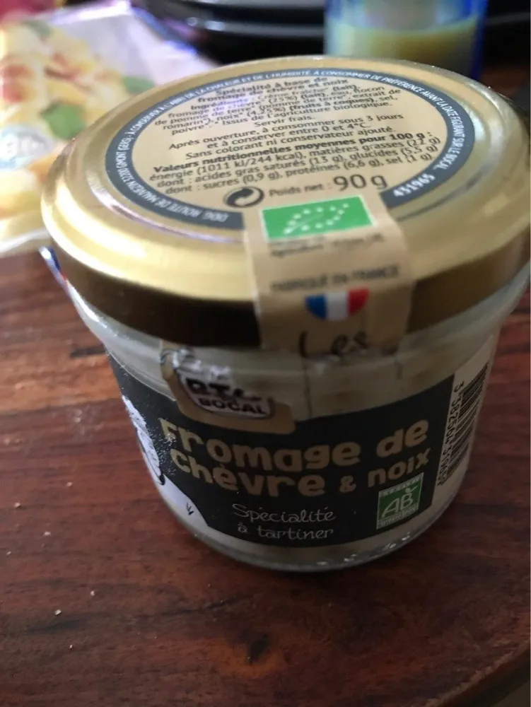 Fromage de chevre & noix