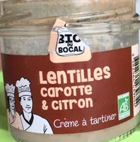 Lentilles carotte &  citron