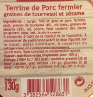 Terrine de Porc fermier