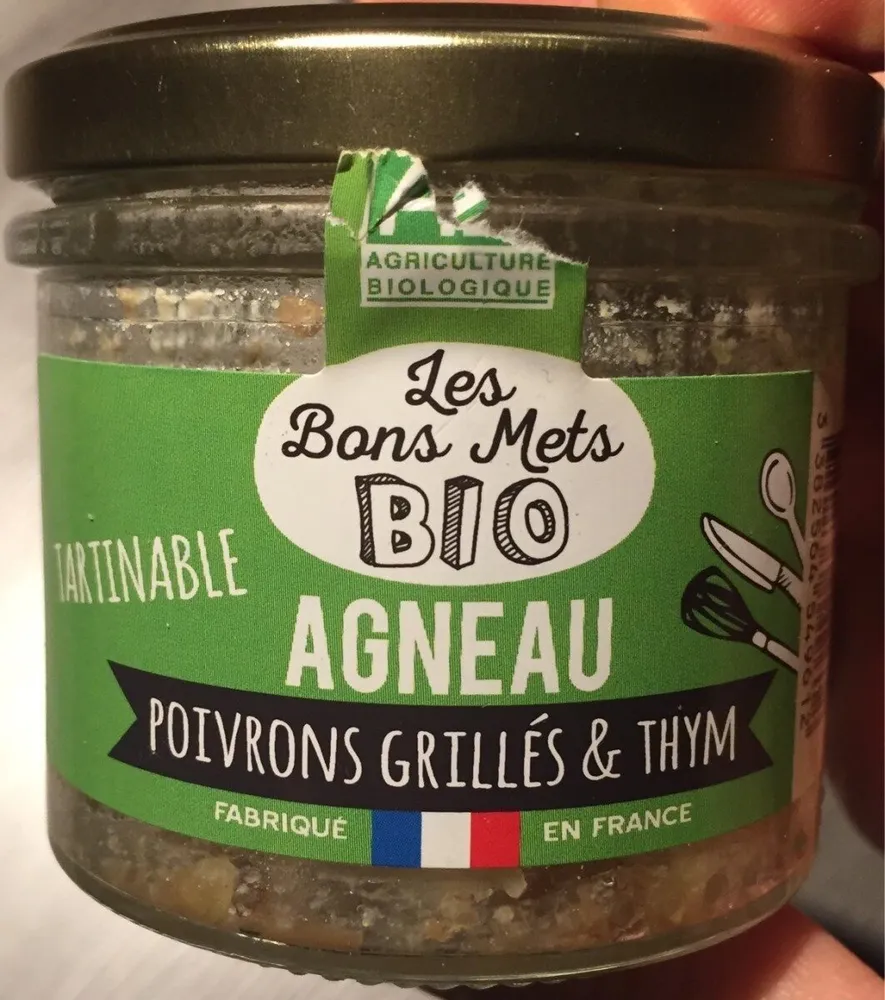 Agneau Poivrons grillés & thym