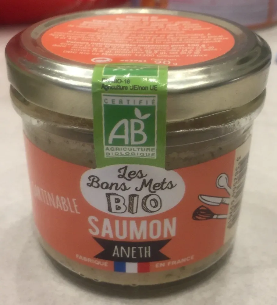 Mousse de saumon et aneth