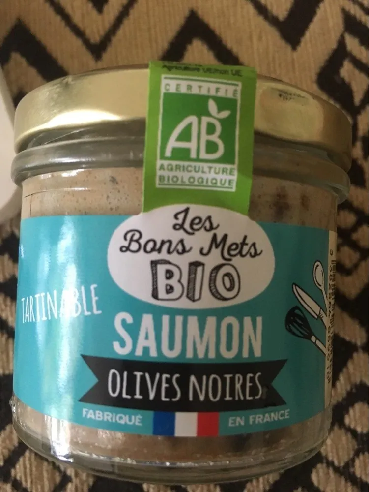 Tartinable saumon - olives noires