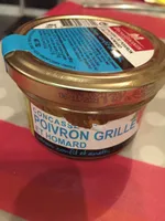 Concasseé de poivron grillé et homard