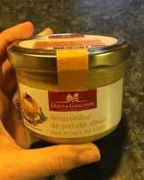 Mousseline de patate douce aux éclats de citron