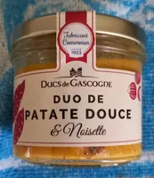 Duo de patate douce et noisette