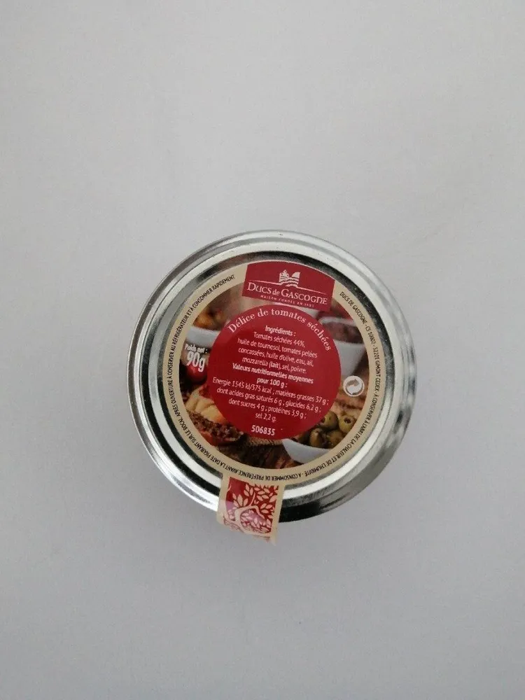 Délice de tomates séchées