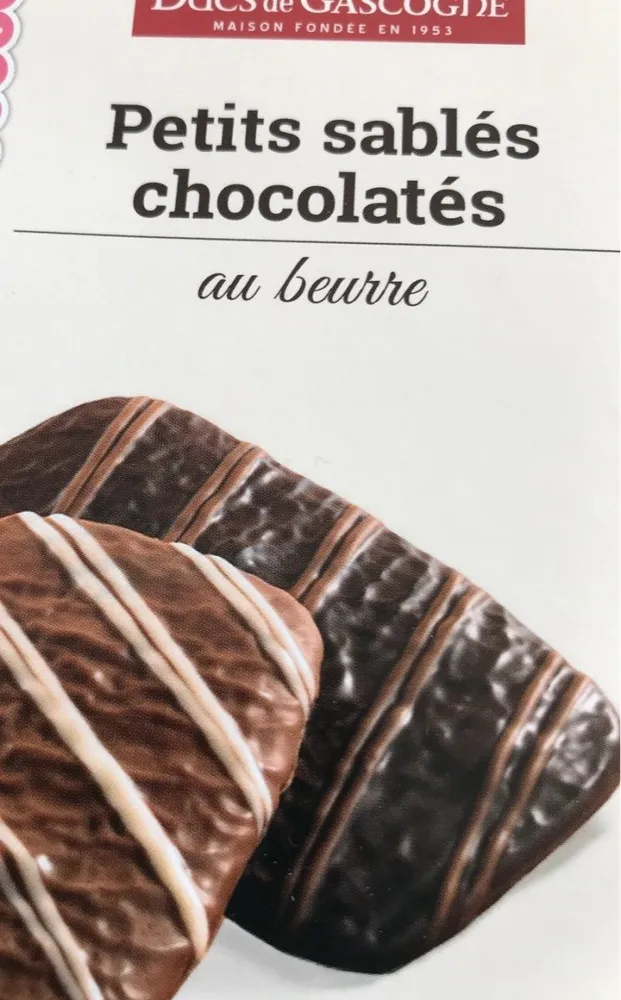 Petits sables chocolates