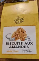 Biscuits aux amandes saveur citron