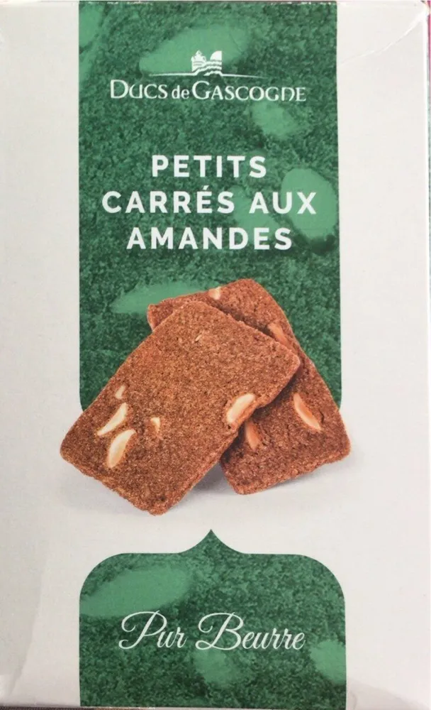 Petits carrés aux amandes