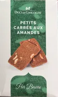 Petits carrés aux amandes