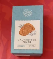 Gauffrettes fines