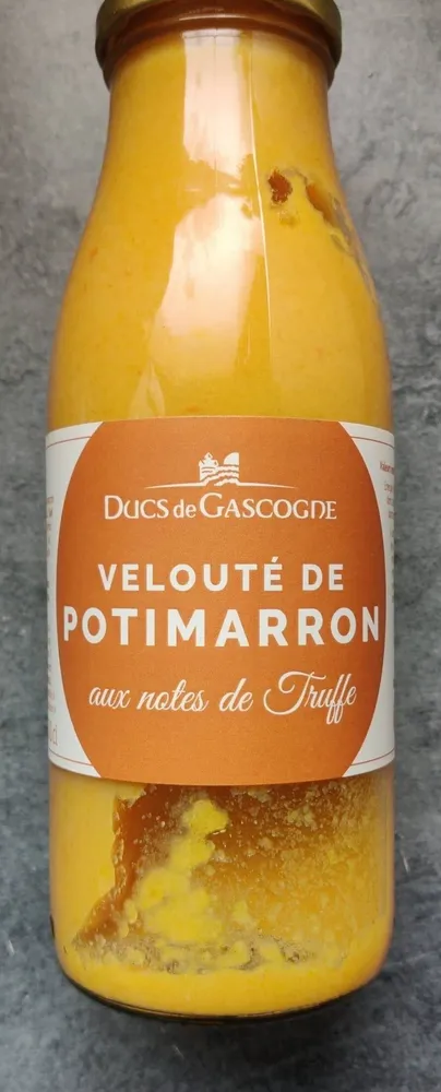 Velouté de potimarron aux notes de truffe