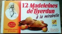 Madeleines de Liverdun à la mirabelle